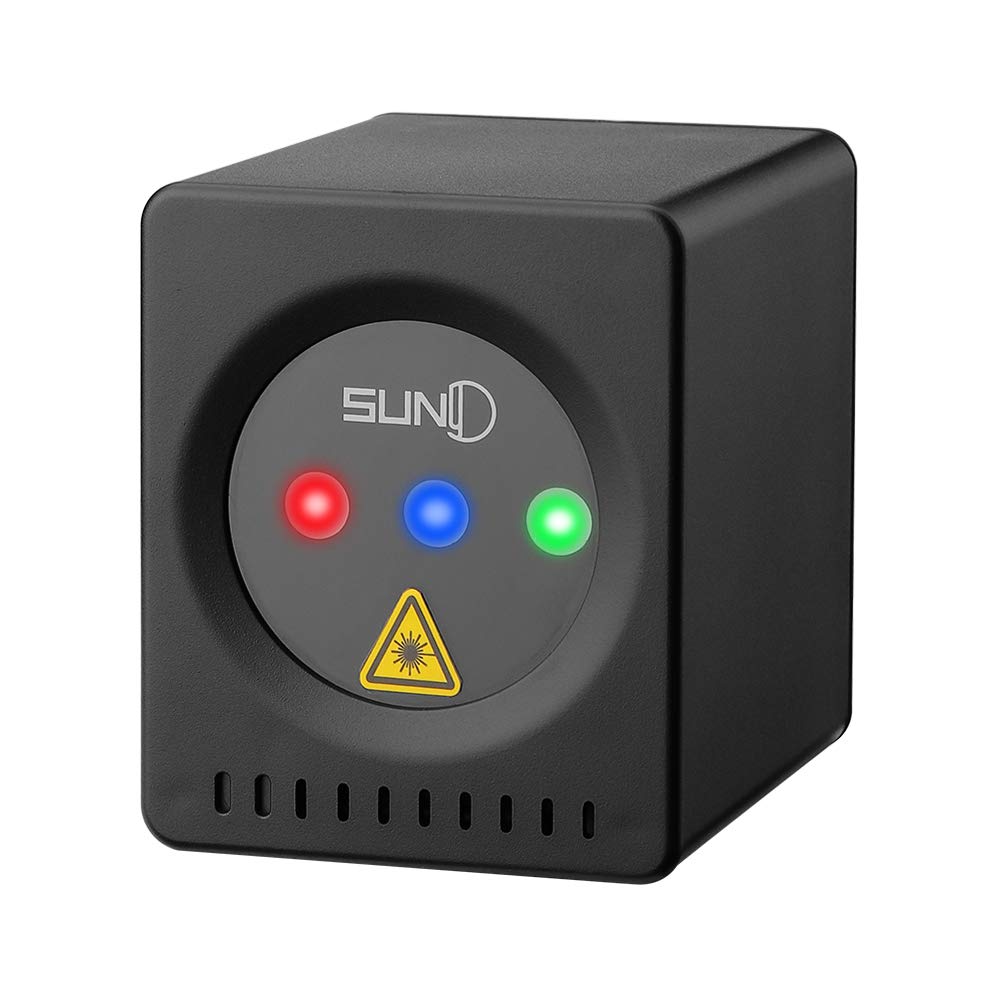 Suny Mini Portable Cordless Laser Lights Rechargeable Rgb Stars Patterns Gobo Projector Sound Activated Music Dj Party Lights Fo