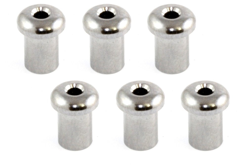 Allparts Ap-0188-010 Chrome Top Loading Ferrules