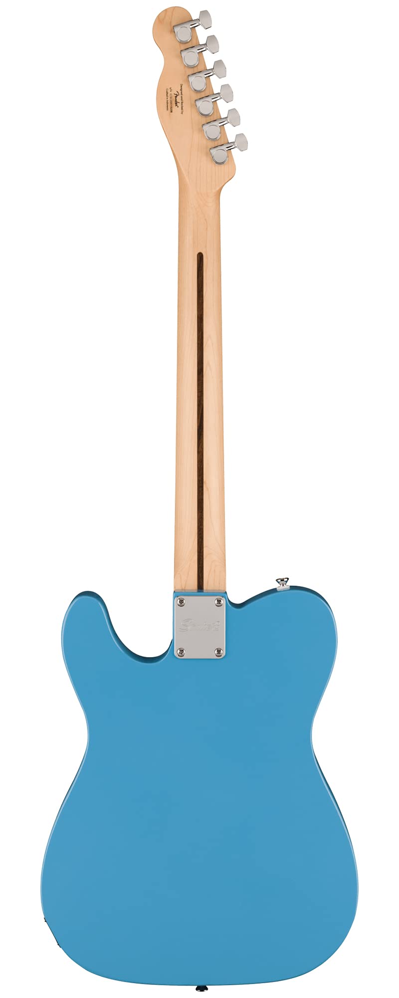 Fender Squier Sonic Telecaster - California Blue Bundle with Tuner, Strap, Picks, and Austin Bazaar Guitar DVD