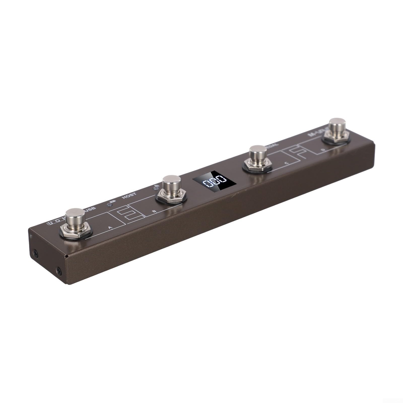 For MVAVE Chocolate Plus For MIDI Footswitch Controller Rechargeable 4 Buttons USB Compatible For Musicians Portable For MIDI Fo