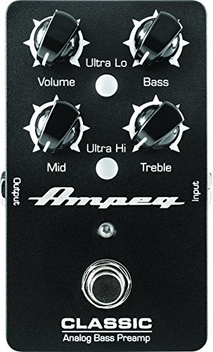 Ampeg Classic Analog Bass Preamp Pedal