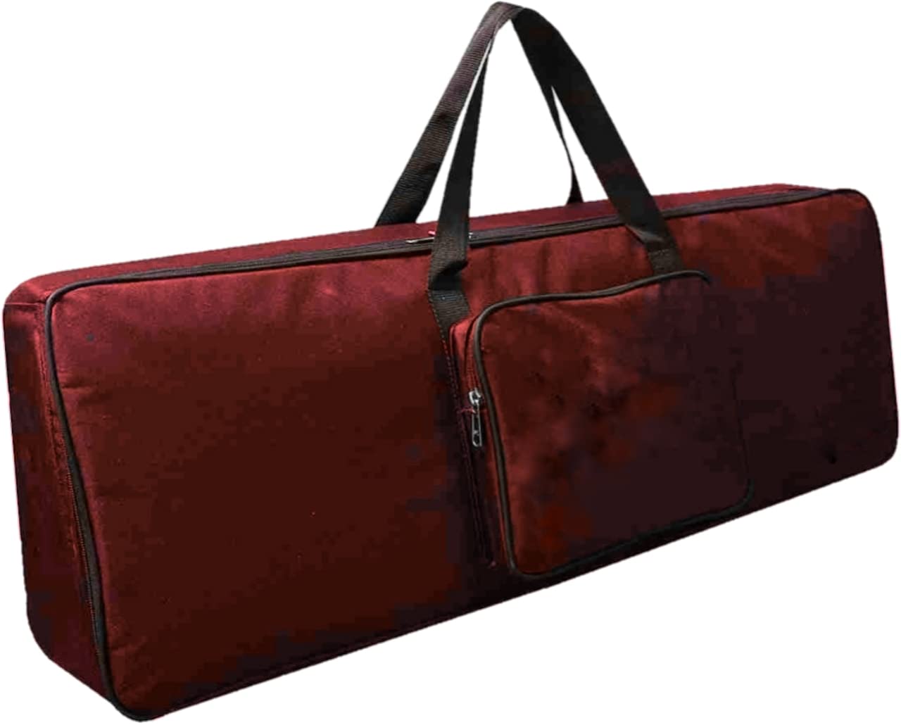 Grow wings Piano Bag Heavy Padded Unique Design Padded Keyboard Bag Compatible with Sz -77 Keyboard (RED)