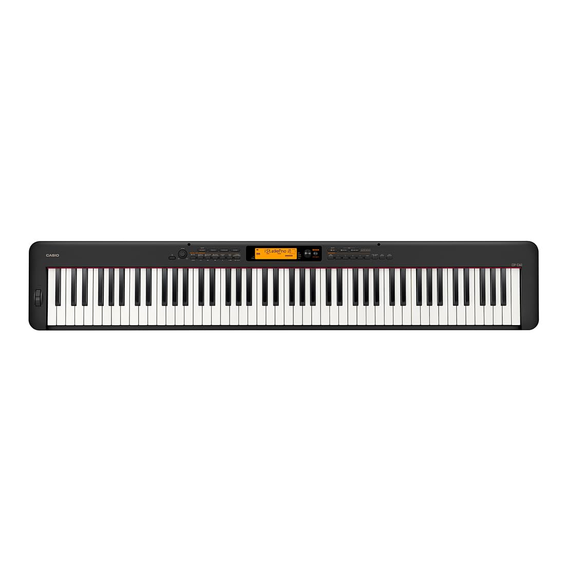 Casio Cdp-S360Bk (Kp81) BeginnerS Piano With Scaled Hammer Action 88 Keys, Duet Mode, Headphone Jack And Midi Support