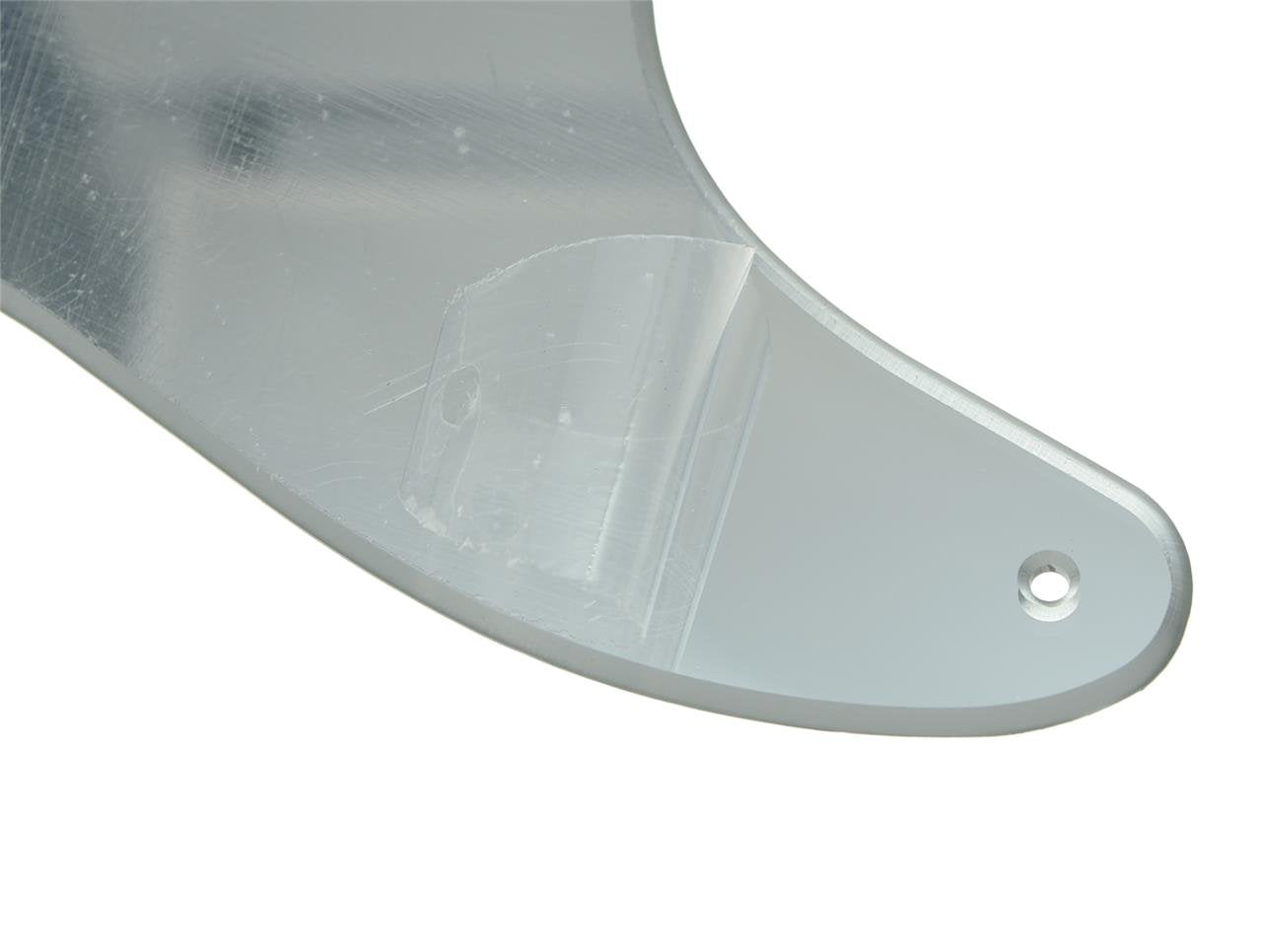 KAISH 8 Hole Tele Style Pickguard TL Guitar Pick Guard Scratch Plate for Tele/Telecaster Silver Mirror