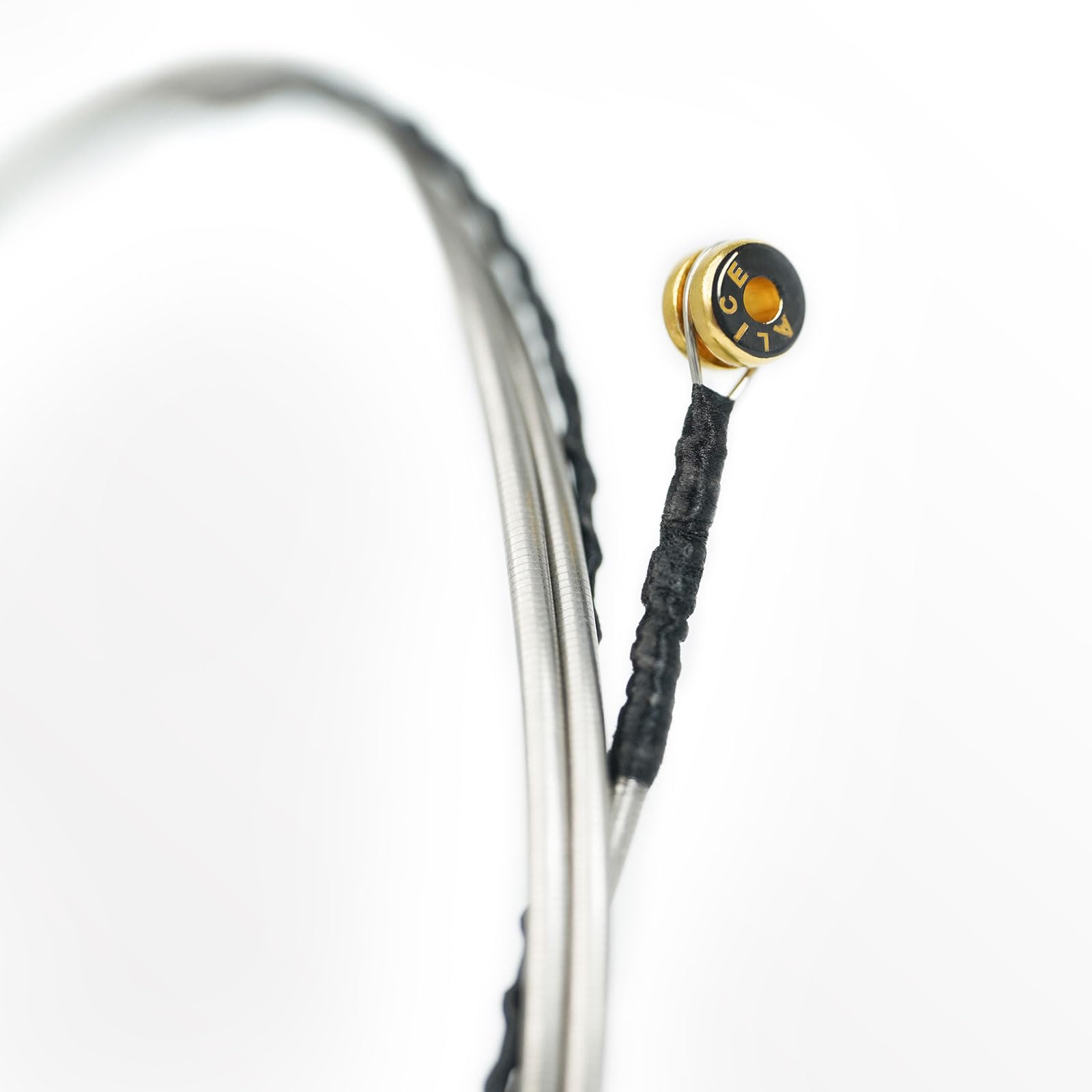 Flatwound Bass Guitar Strings - Coated Hexagonal High Carbon Steel Core Bass Strings - For Bass Guitar 4 String - 45-100 Gauge