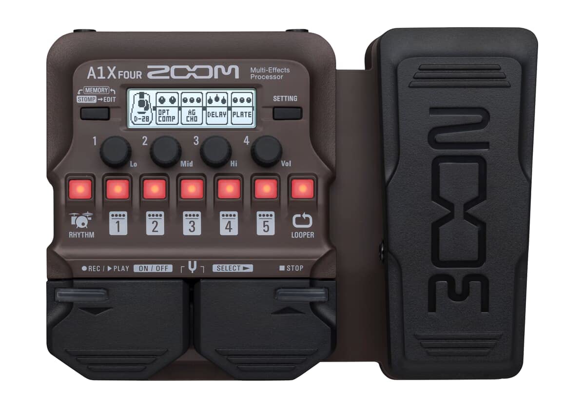 Zoom Acoustic Guitar Multi-Effects Pedal (A1X Four)