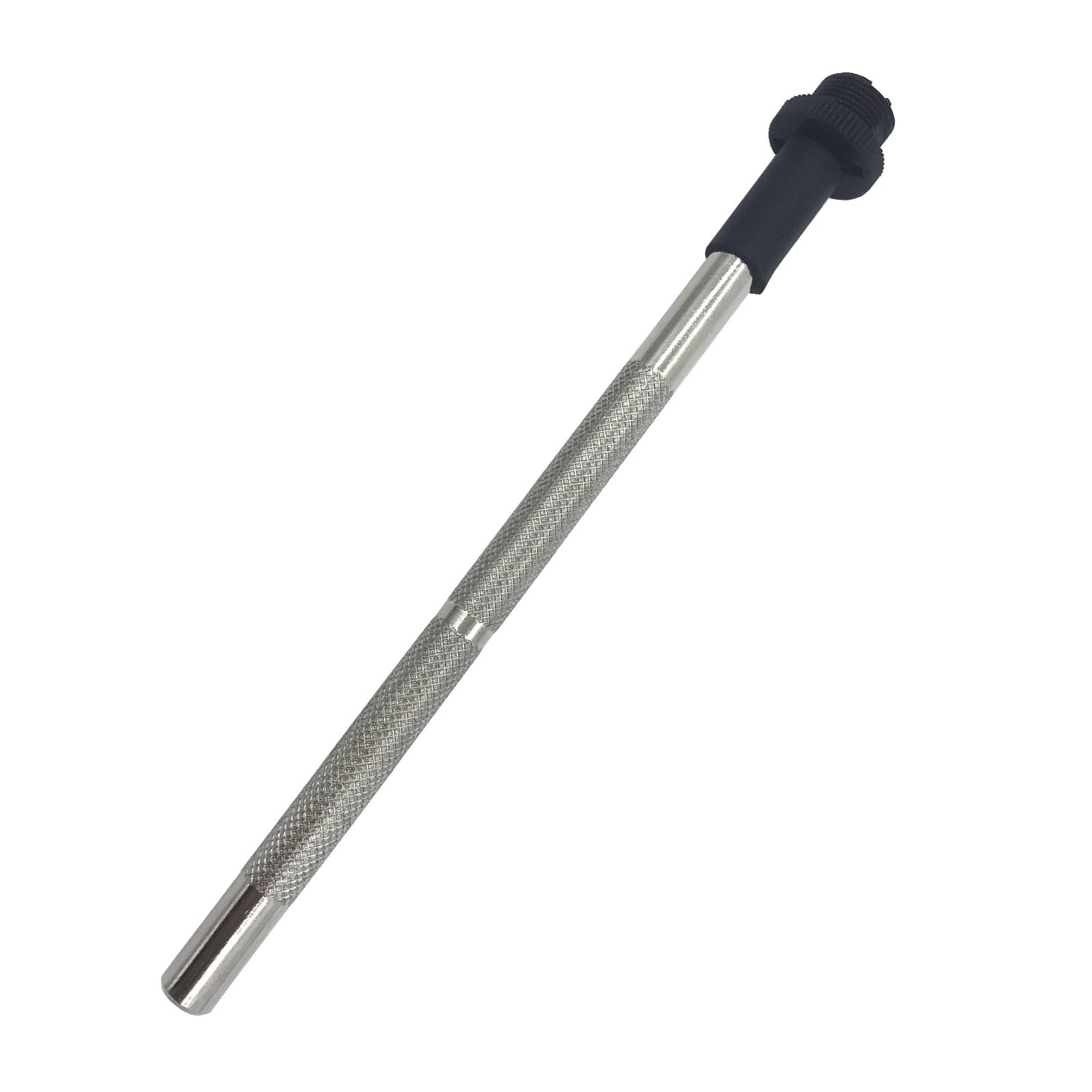 TUOREN Percussion Rod with 5/8 Inch Thread Microphone Connector, Mic Mount Holder Arm Attachment for Drum Set Cymbal Stand Mount