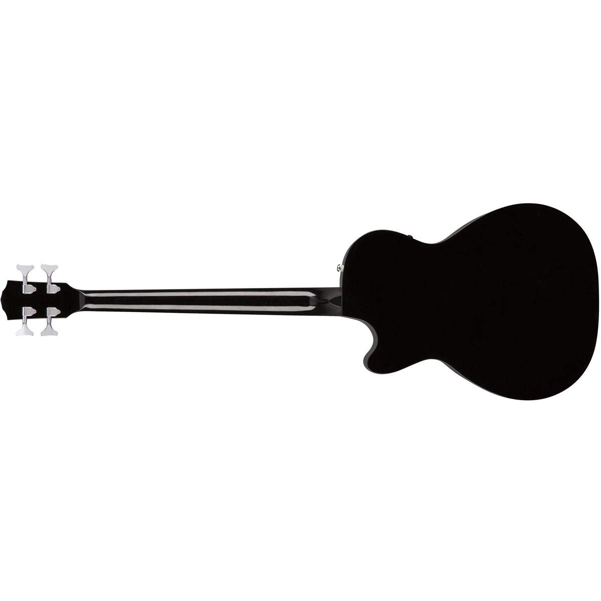 Fender Acoustic Bass Guitar 4-String with Fishman Bass Acoustic Guitar Pickup with Tuner and Equalizer, Classic Design with Roun