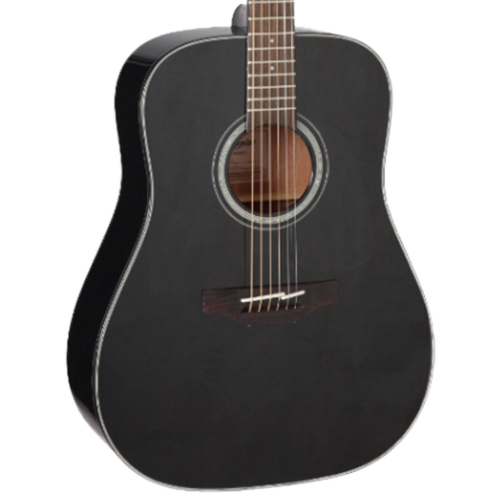 Takamine Gd30-Blk Dreadnought Acoustic Guitar, Black