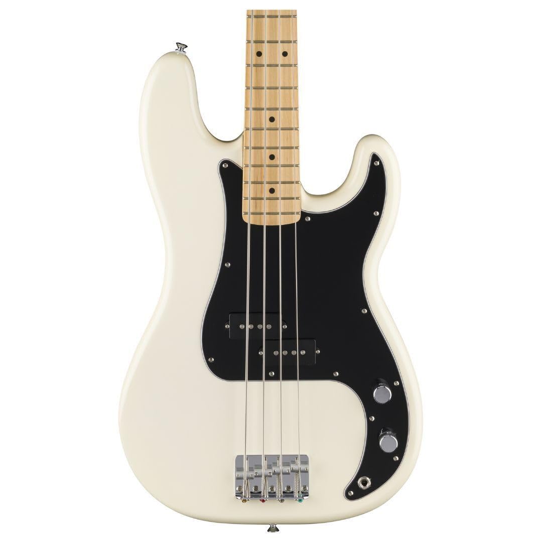 Fender Standard Precision Bass - Olympic White, Maple Fingerboard