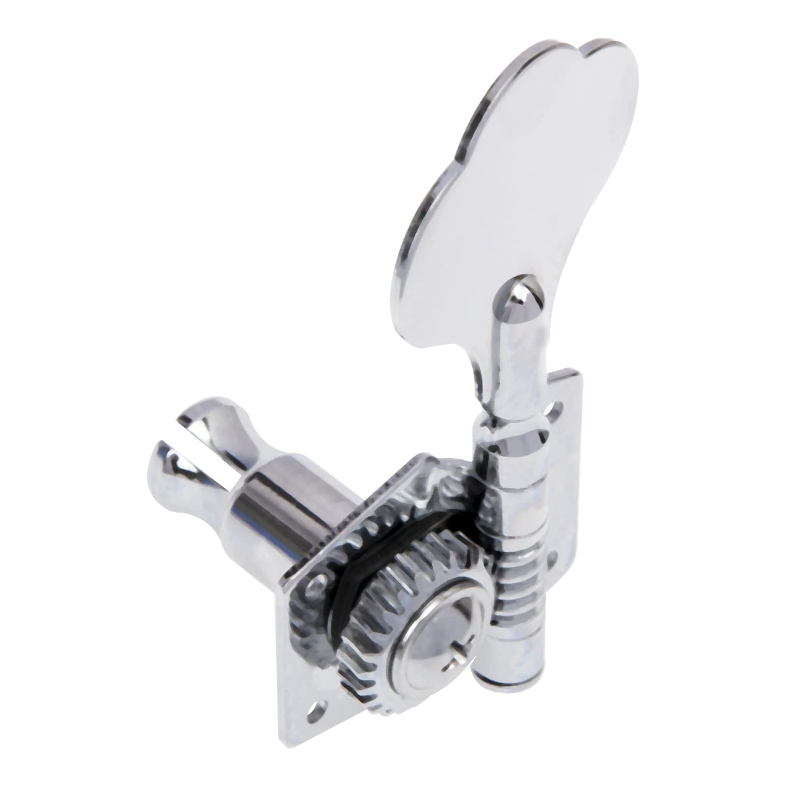 4Pcs Yootones Open Gear Machine Heads Tuners Tuning Pegs 2 Left 2 Right Compatible with 4 Strings Fender Precison Jazz Bass Guit