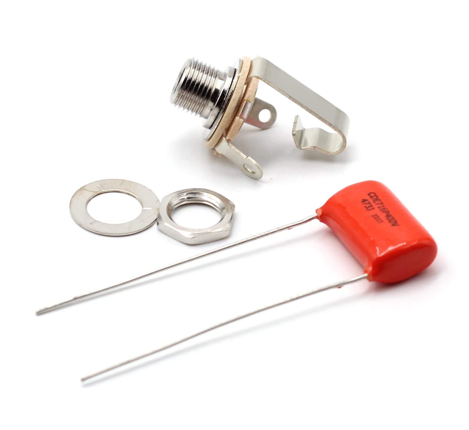 TAOT Precision Bass Wiring Kit - TAOT Custom 250kO Solid, .047 OD Cap - P-Bass