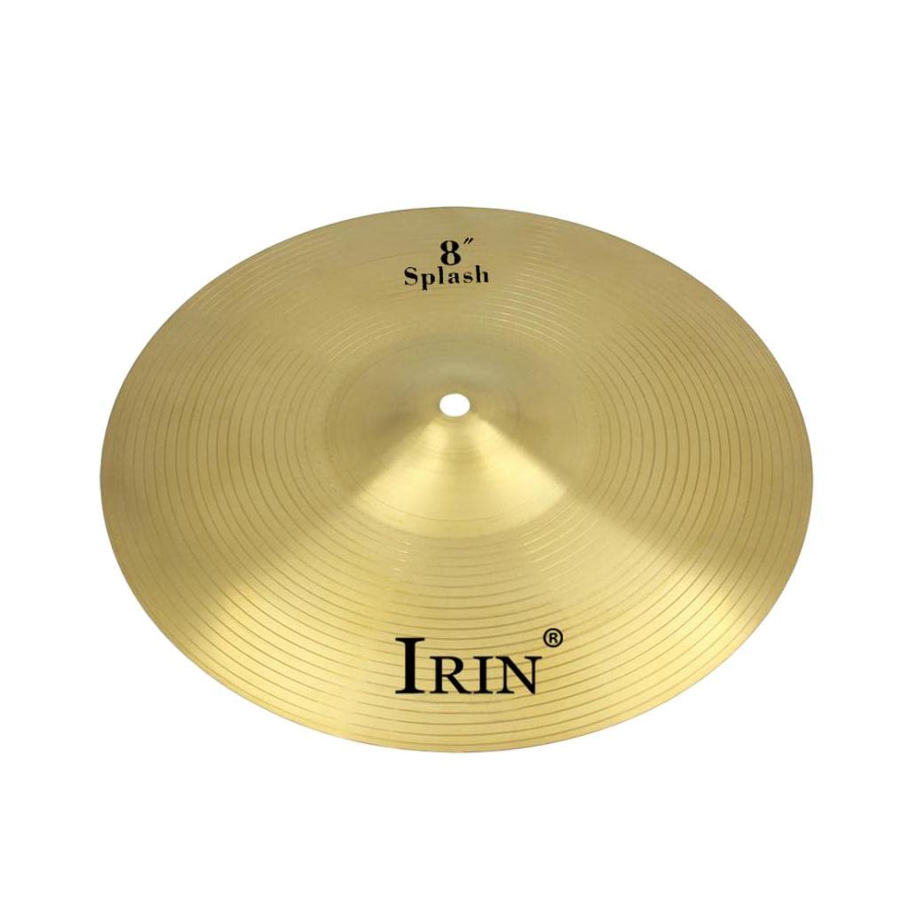 Calandis Brass Splash Crash Cymbal Hi Hat Cymbals For Drum Set 8Inch | Cymbals | Percussion