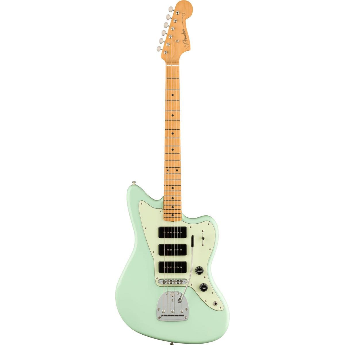 Fender Noventa Jazzmaster, Maple Fingerboard, Surf Green