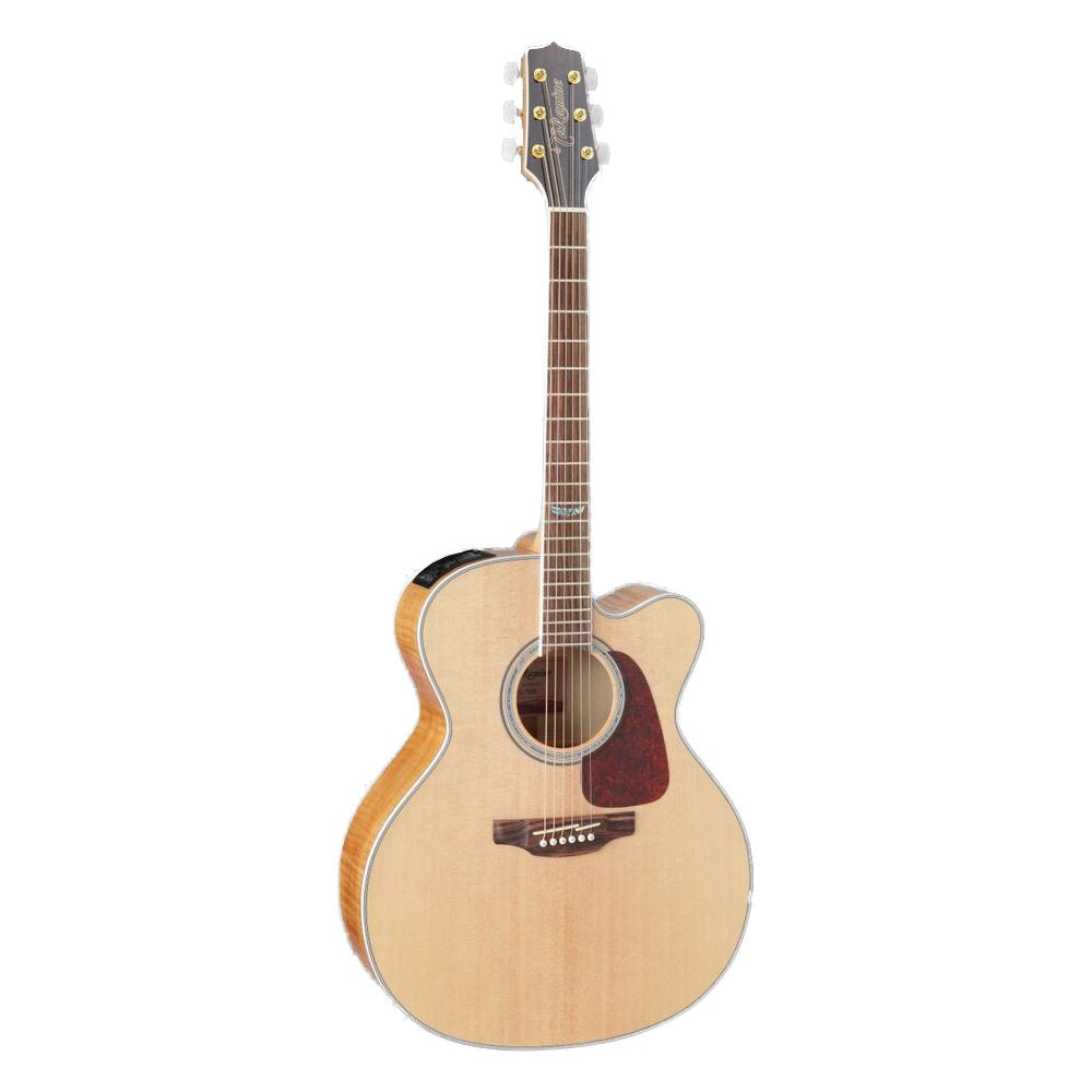 Takamine 6 String Acoustic-Electric Guitar, Right Handed, Natural (GJ72CE-NAT)