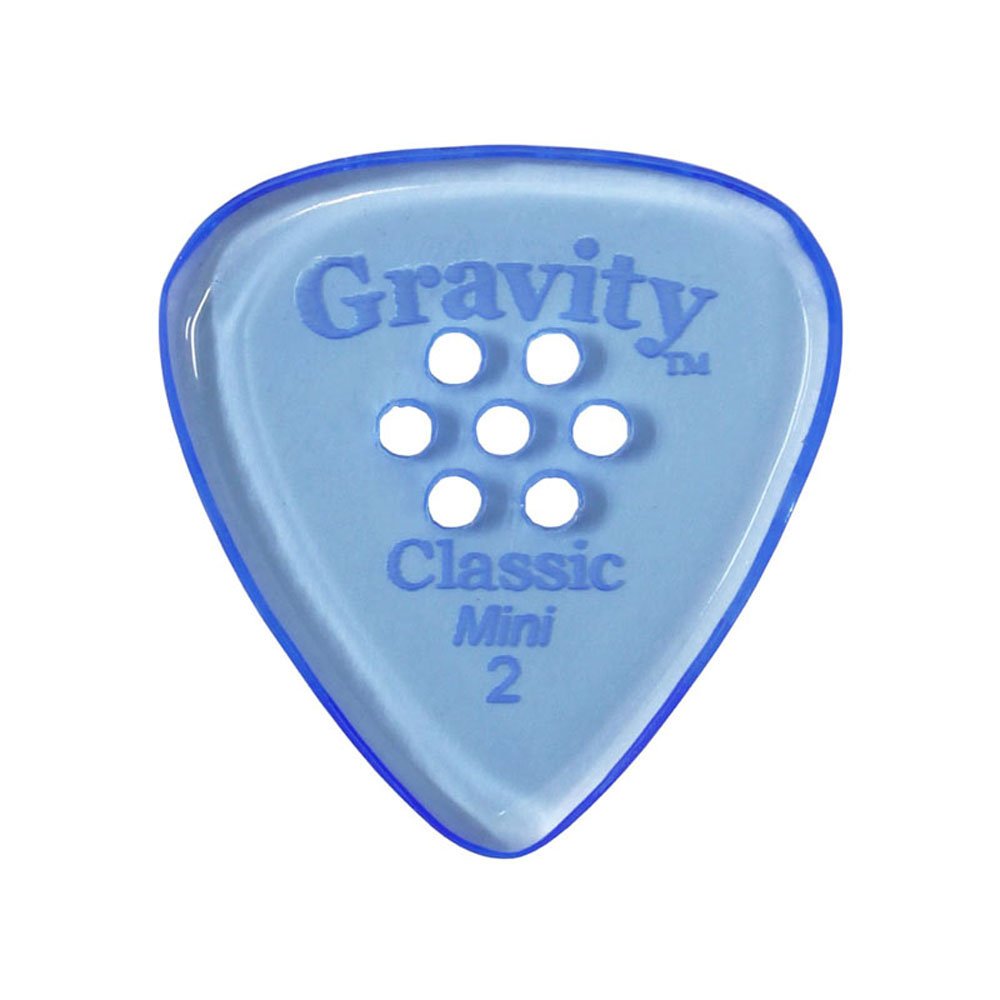 Gravity Classic (Mini (Jazz) - Polished W/Multi-Hole Grip, Blue)