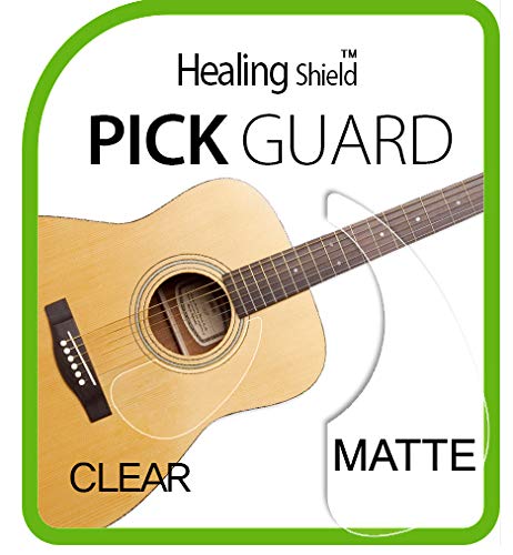 [Healingshield] Premium Acoustic Guitar Pickguard Basic Type Clear matt