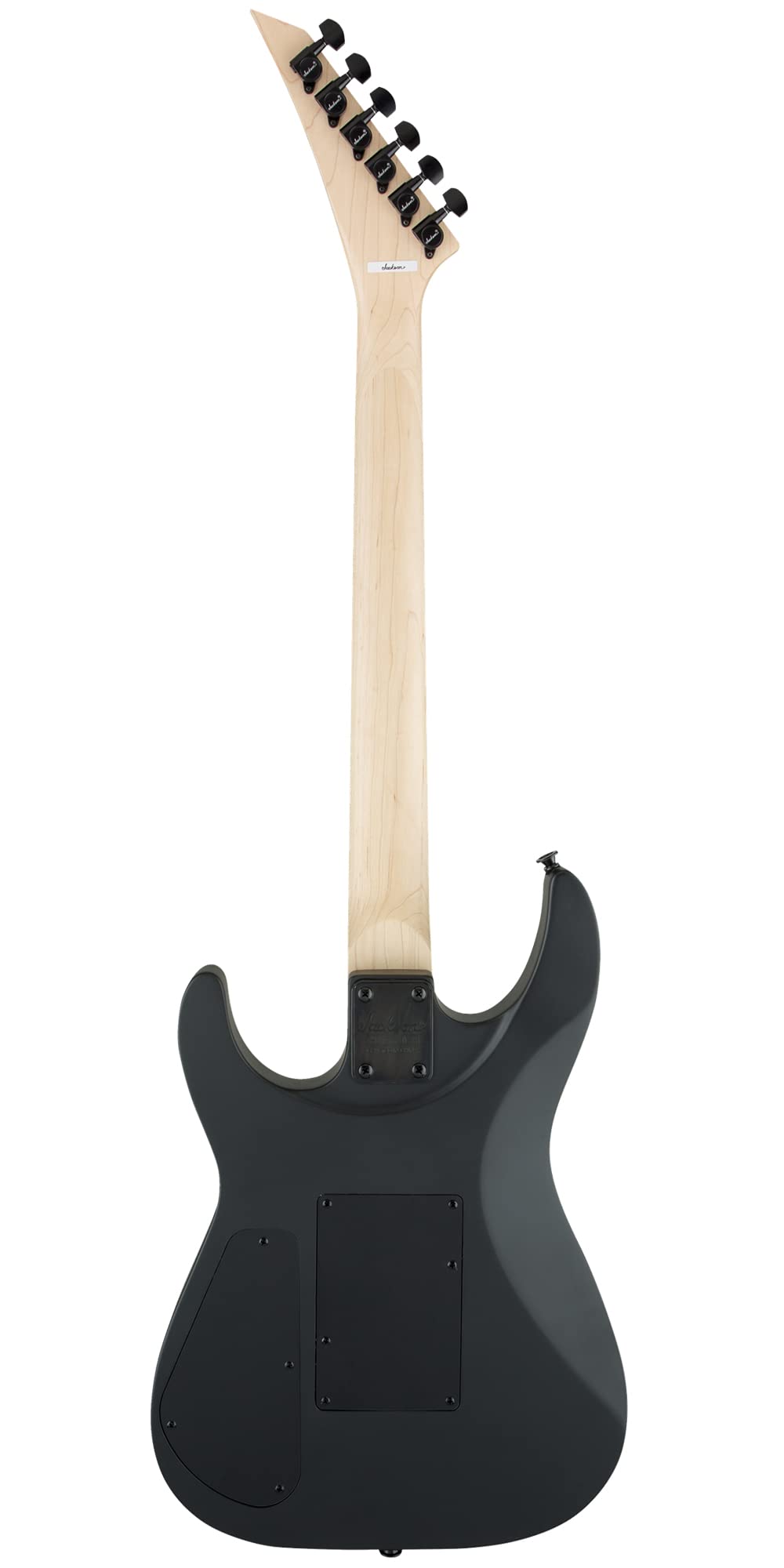 Jackson Dinky Arch Top JS32 DKA Electric Guitar - Satin Black Bundle with Cable, Tuner, Strap, Picks, and Austin Bazaar Instruct