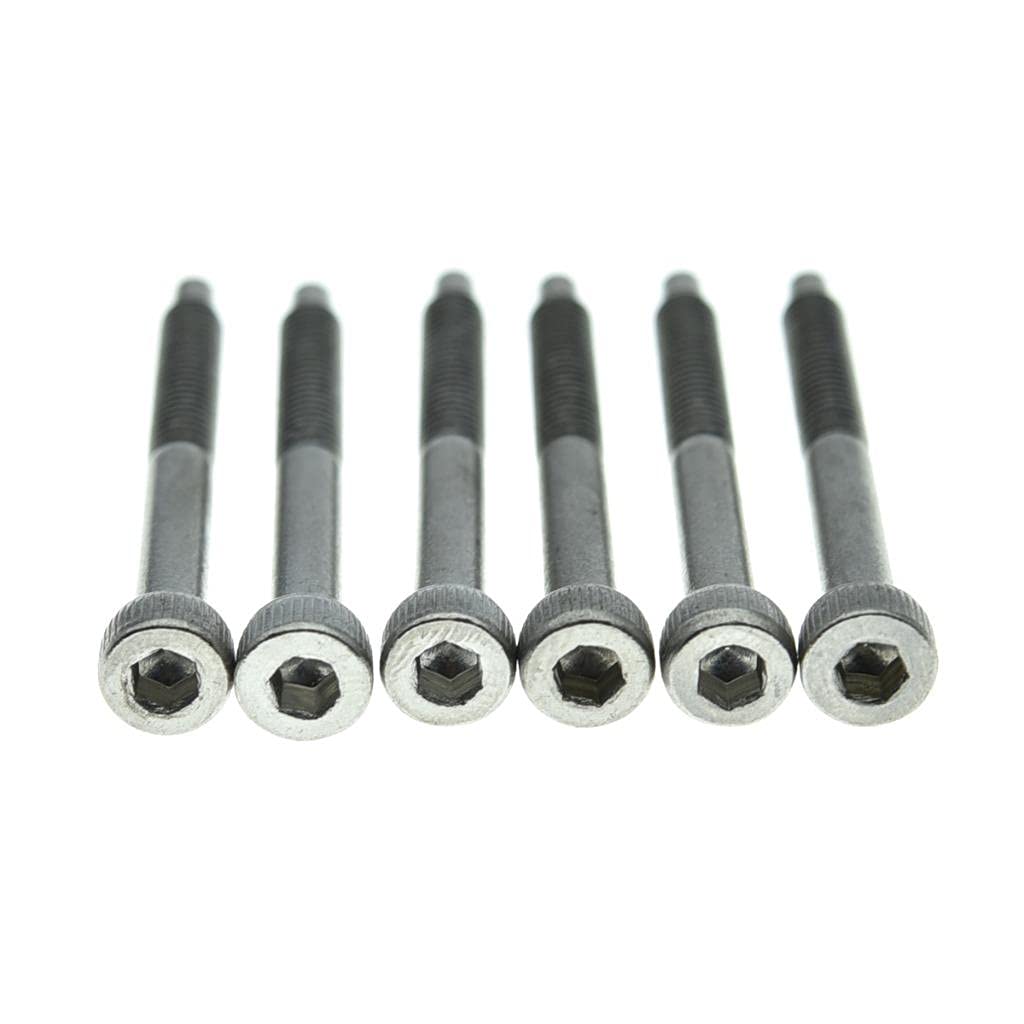 Dopro 30-Pack Stainless Steel Guitar Tremolo Bridge String Lock Screws Fits FR