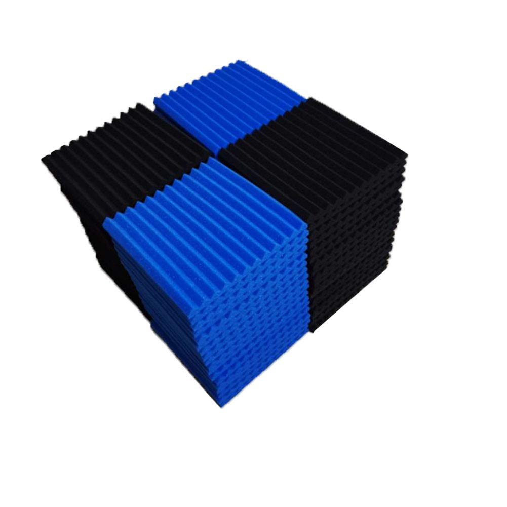 50 Pack Acoustic Panels Soundproof Studio Foam for Walls Sound Absorbing Panels Sound Insulation Panels Wedge for Home Studio Ce