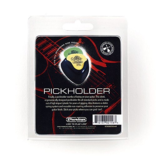 Jim Dunlop 5006SI Ergo Black Guitar Pick Holder (35006002001)