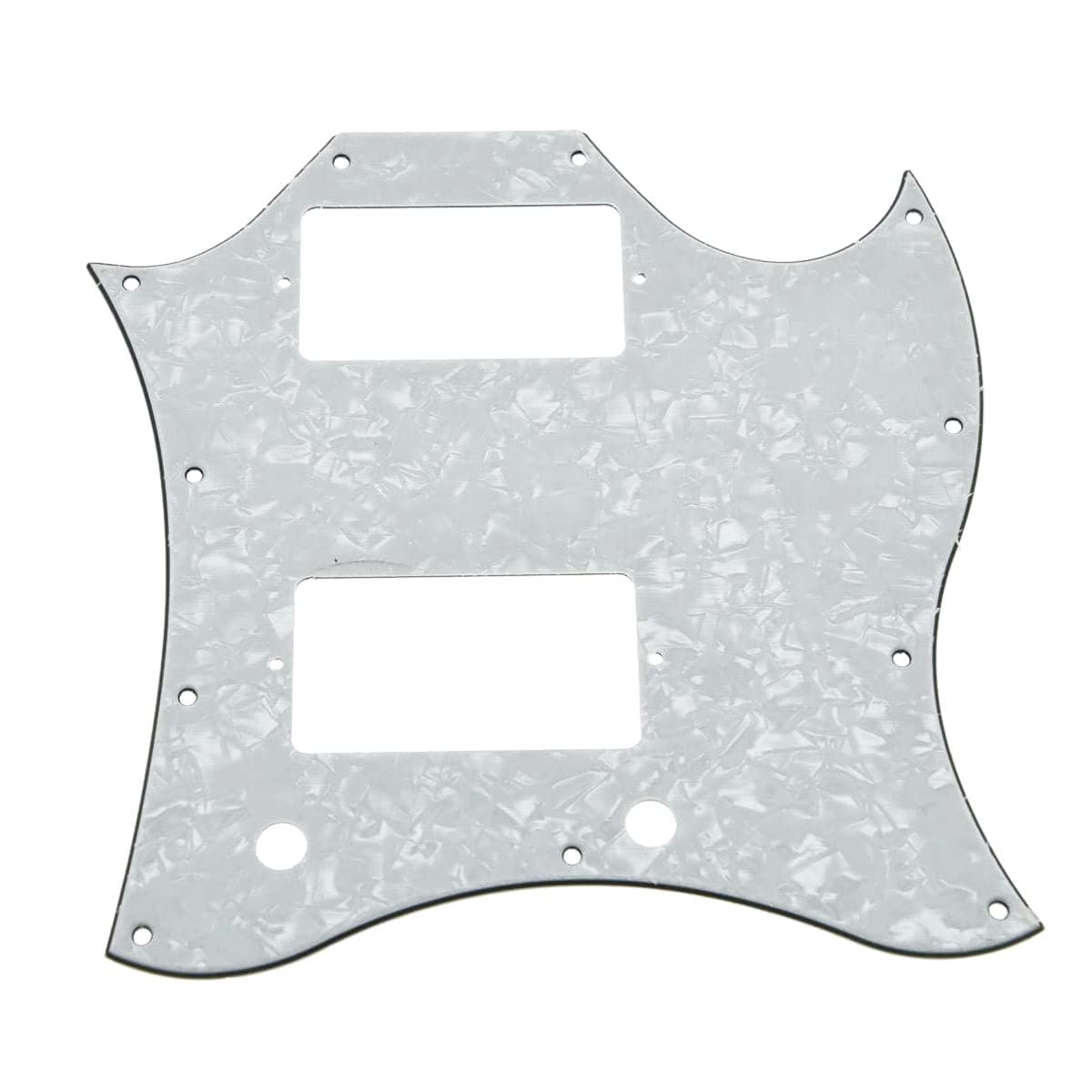 Dopro American Standard Sg Guitar Full Face Pickguard Fits Usa Gibson Sg Special Guitar White Pearl
