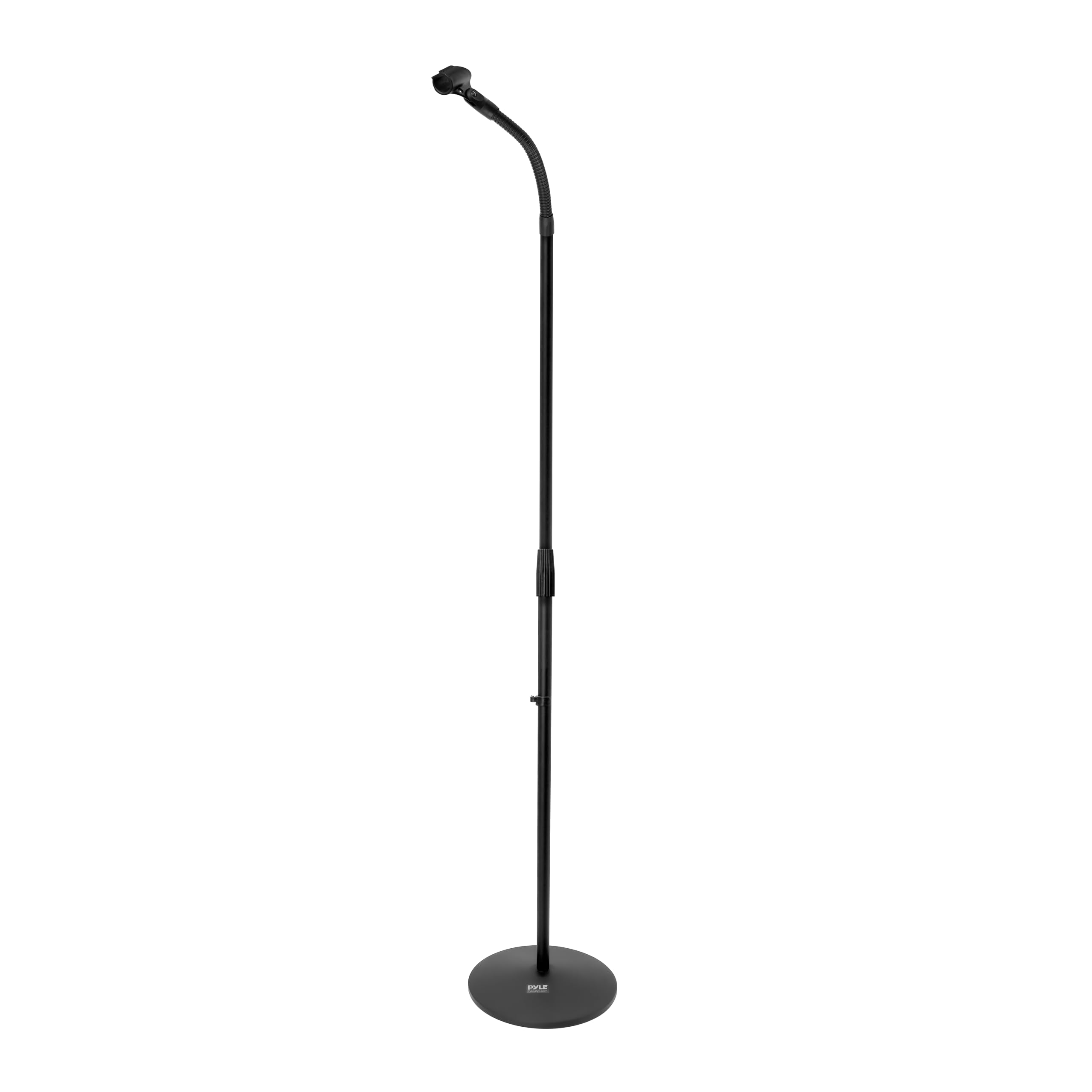 Pyle Universal Microphone Stand - M-6 Mic Holder USA Standard Adapter and Height Adjustable from 31.5    to 60    Inch High w/ P