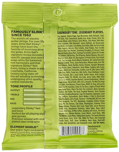 Ernie Ball 8-String Regular Slinky Nickel Wound Electric Guitar Strings, 10-74 Gauge (P02629)