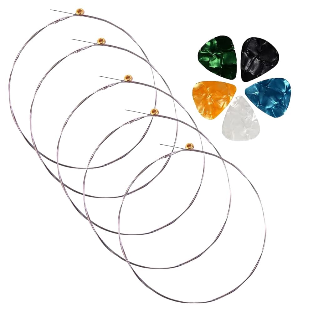 Imaginea B-2Nd String Electric Acoustic Guitar Strings For Guitar Replacement Steel Strings Set Stainless Steel Core Nickel Allo
