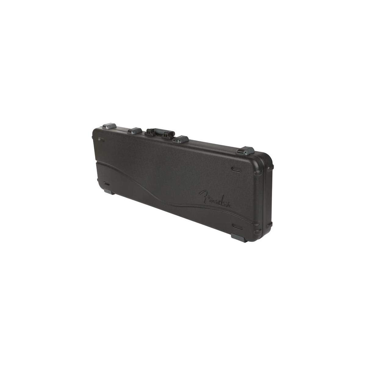 Fender Deluxe Molded Left Handed Jazz and Precision Electric Bass Guitar Case - Black