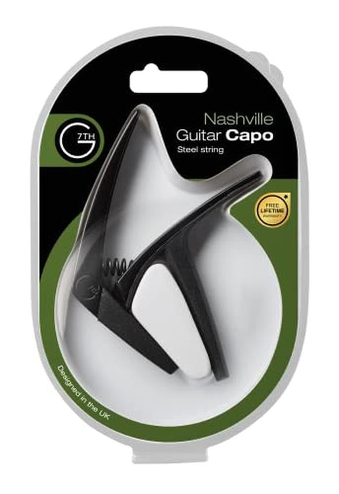 G7th Nashville Series Guitar Capo (C21022),Black
