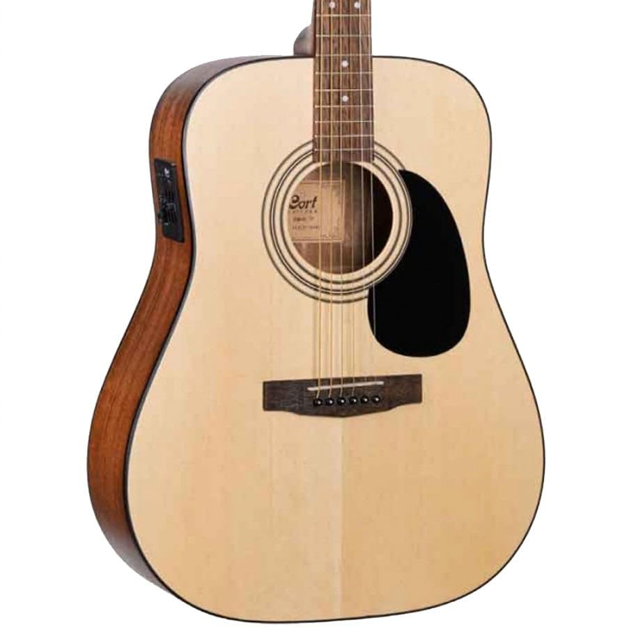Cort Ad300E Op Semi-Acoustic Guitar  Spruce Top, Mahogany Back & Sides, Merbau Fingerboard, Onboard Electronics, Dovetail Neck J