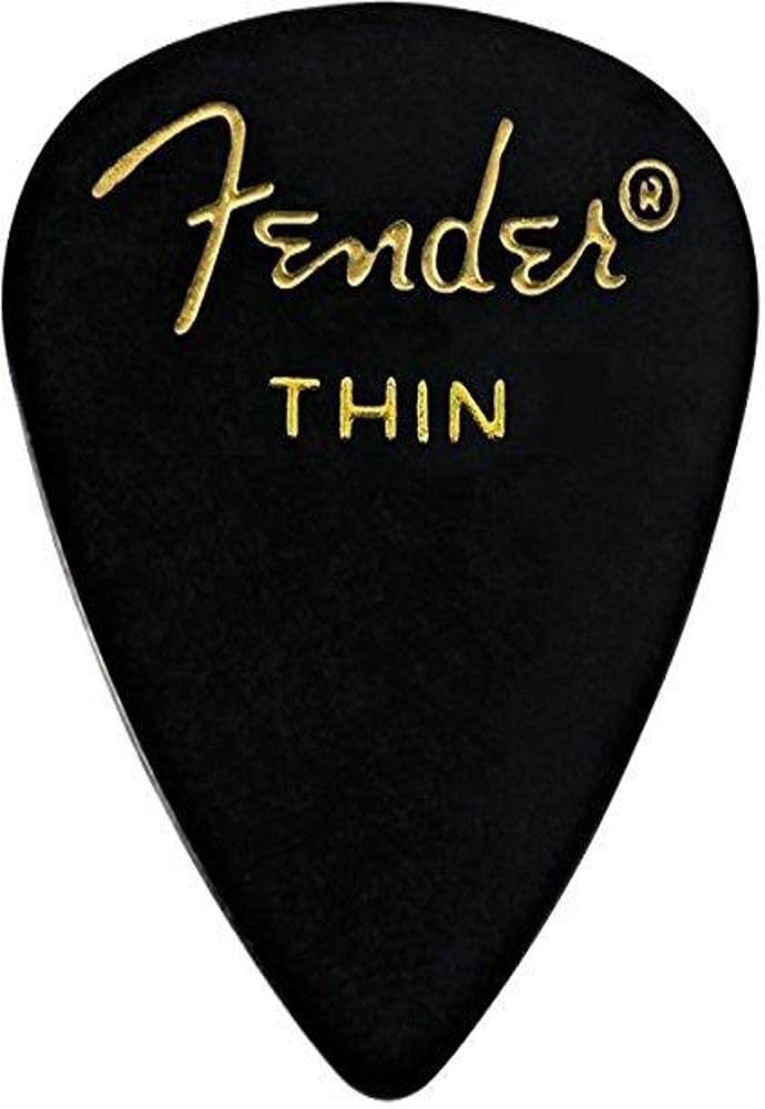 Fender 351 Shape Classic Picks (144 Pack) For Electric Guitar, Acoustic Guitar, Mandolin, And Bass