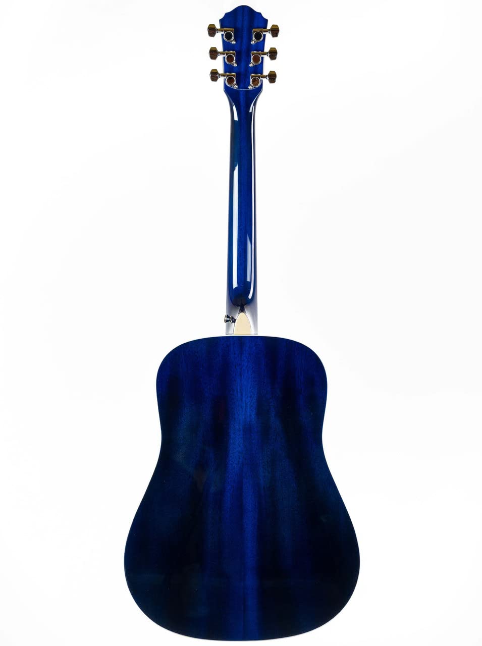 Oscar Schmidt OG5 3/4-Size Kids Acoustic Guitar - Blue Learn-to-Play Bundle with Tuner, Strap, Picks, Instructional Book/DVD, an