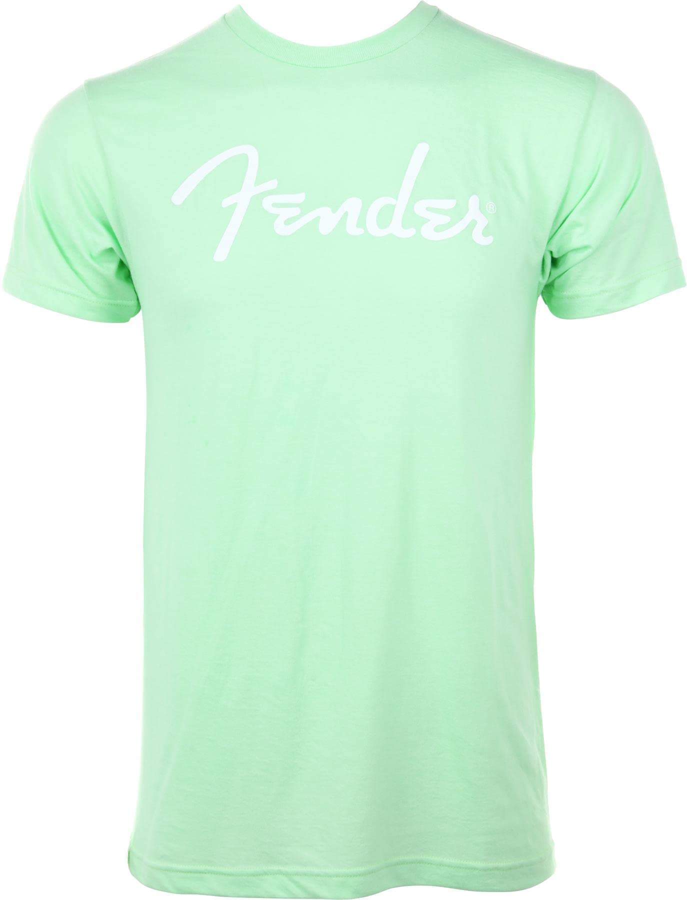 Fender Spaghetti Logo T-Shirt, Surf Green, Xxl