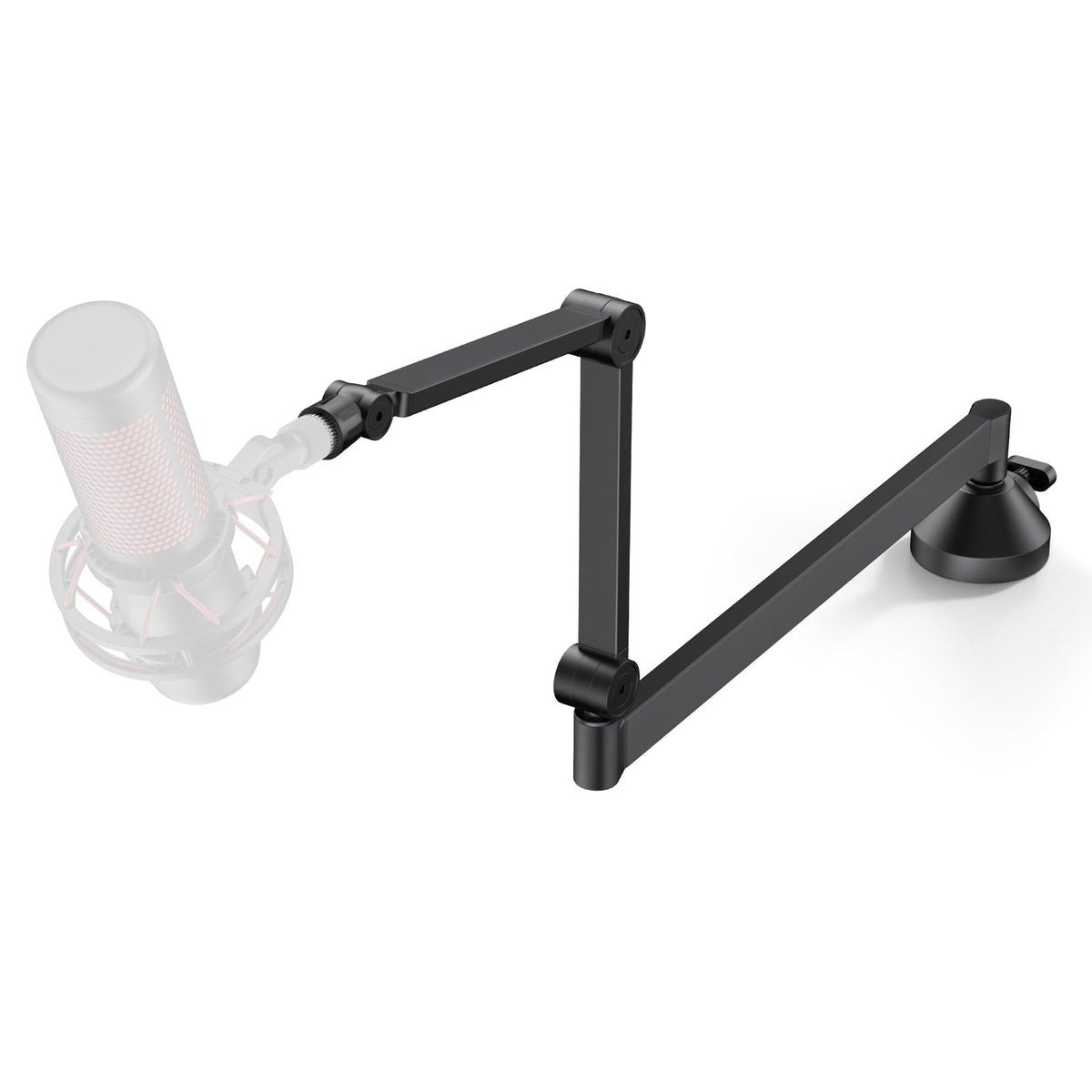 Innogear Low Profile Mic Arm, 360 Rotatable Microphone Arm Stand Foldable Desk Mic Boom Arm With 3/8'' To 5/8'' Adapter For Fifi
