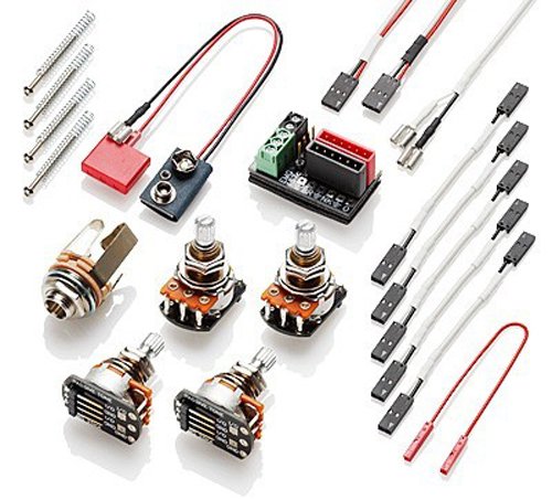 EMG JH James Hetfield Signature Guitar Pickup Set, Black Chrome