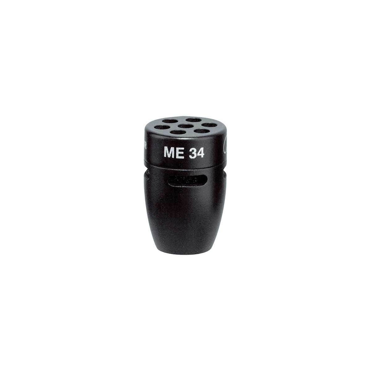 Sennheiser Me34 Cardioid Microphone Capsule, 40Hz-20Khz Frequency Response, 50 Ohm Impedance, Black
