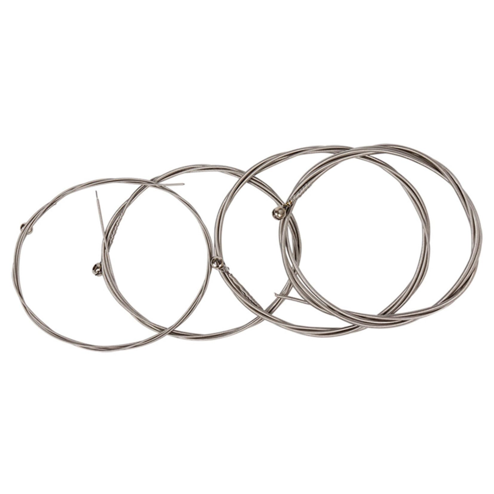 Topperfun 4Pcs Electric Bass Replacement Strings Coating For Bass Guitar Accessories