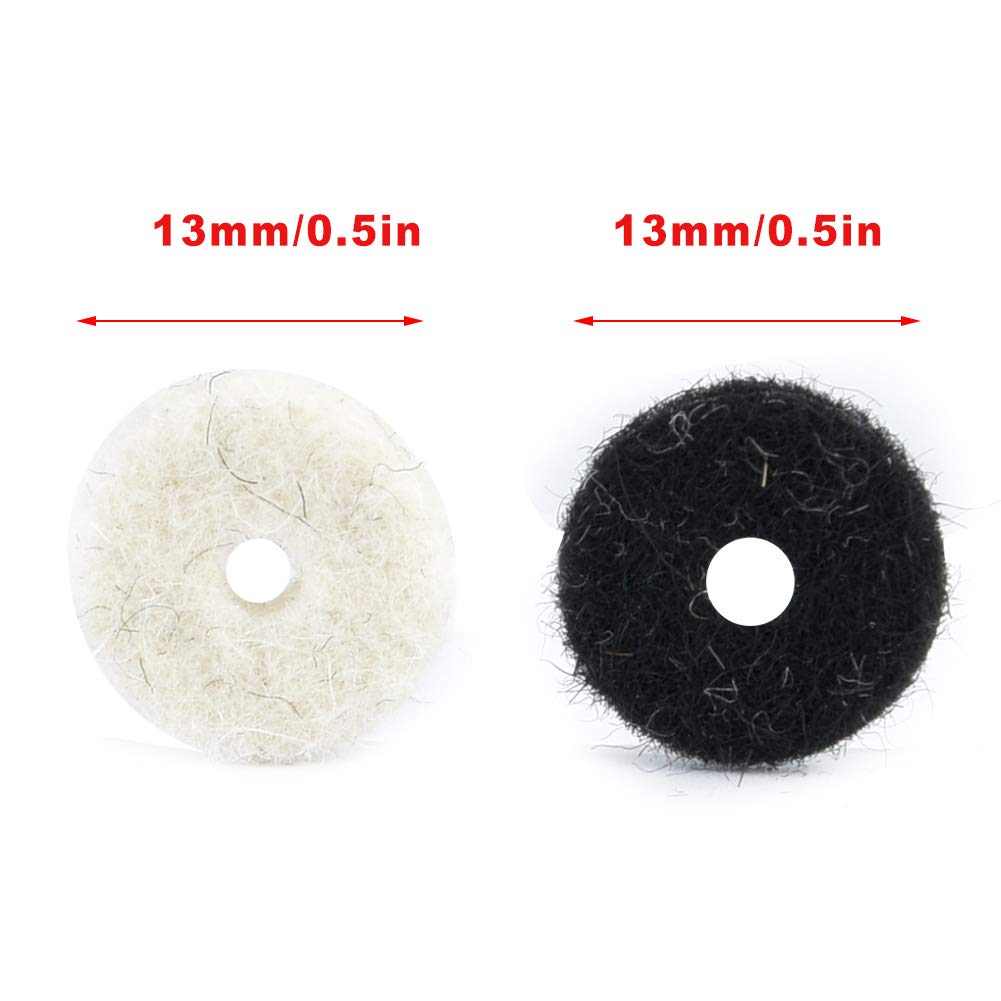 Guitar Strap Locks, Strap Button Felt Washer Guitar Tail Nail Washer Strap Lock Pad Felt Washers Guitar Parts Guitar Replacement