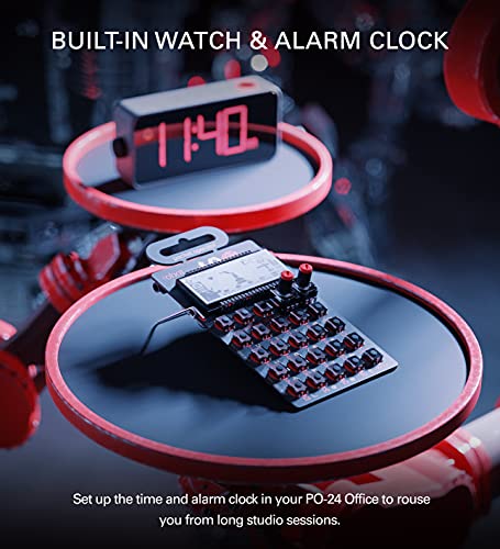 Teenage engineering pocket operator PO-28 robot, live synthesizer and sequencer, with parameter locks, glide control and punch-i