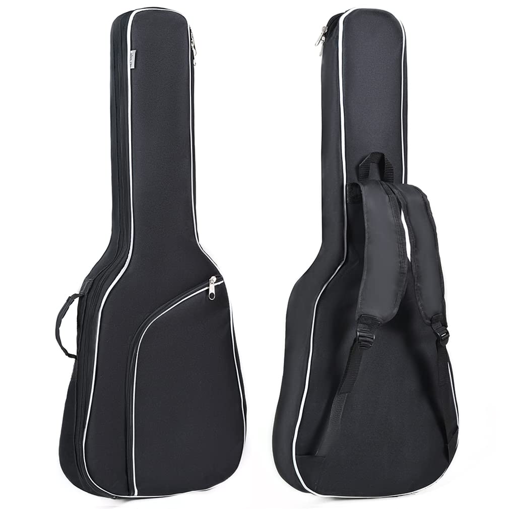 Evil Hair Guitar Bag 40 41 42 Inch Oxford Fabric Guitar Case Colorful Edge Gig Bag Double Straps Padded 8Mm Cotton Soft Waterpro
