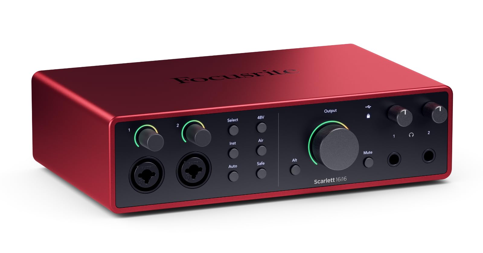 Focusrite Scarlett 16i16 4th Gen USB Audio Interface, for Songwriting, Music Production, Recording, and Podcasting - High-Fideli