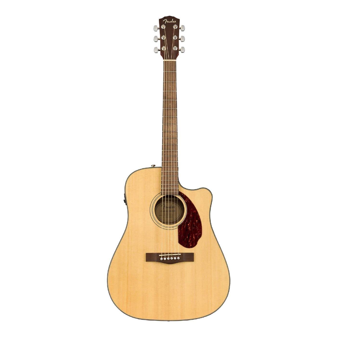 Fender Cd-140Sce Dreadnought Cutaway Acoustic Electric Guitar, With 2-Year Warranty, Fishman Pickup And Preamp System, Natural,