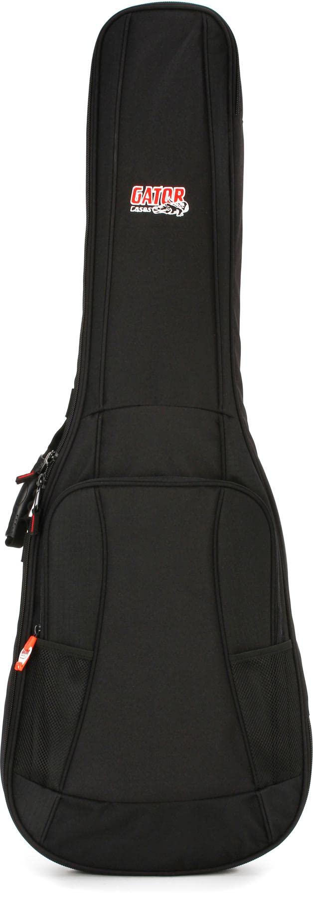Gator Cases 4G Series Gig Bag For Electric Guitars With Adjustable Backpack Straps, Fits Most Stratocaster and Telecaster Style 