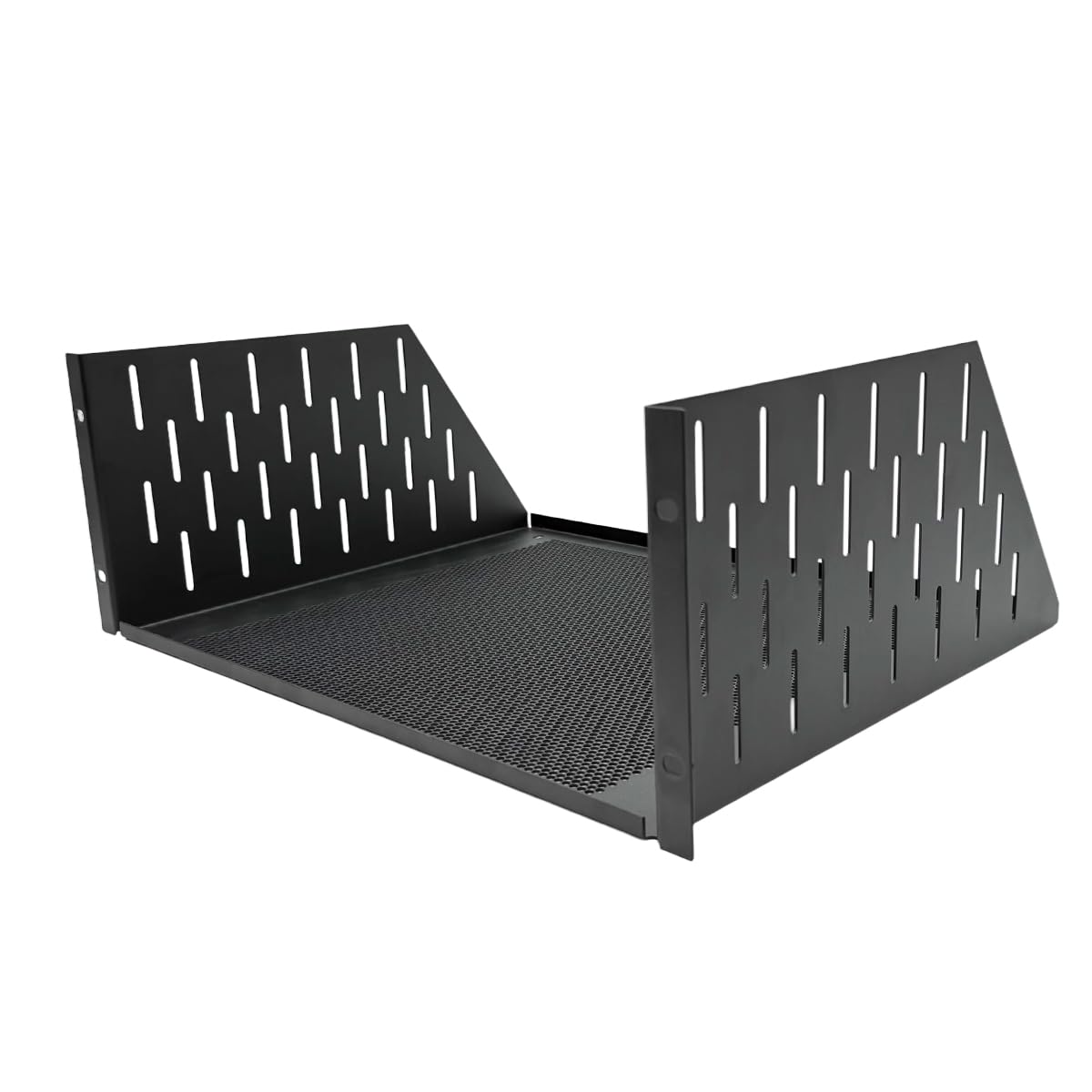 Penn Elcom R1194/4UVK Vented Rack Shelf 4U Steel, Black
