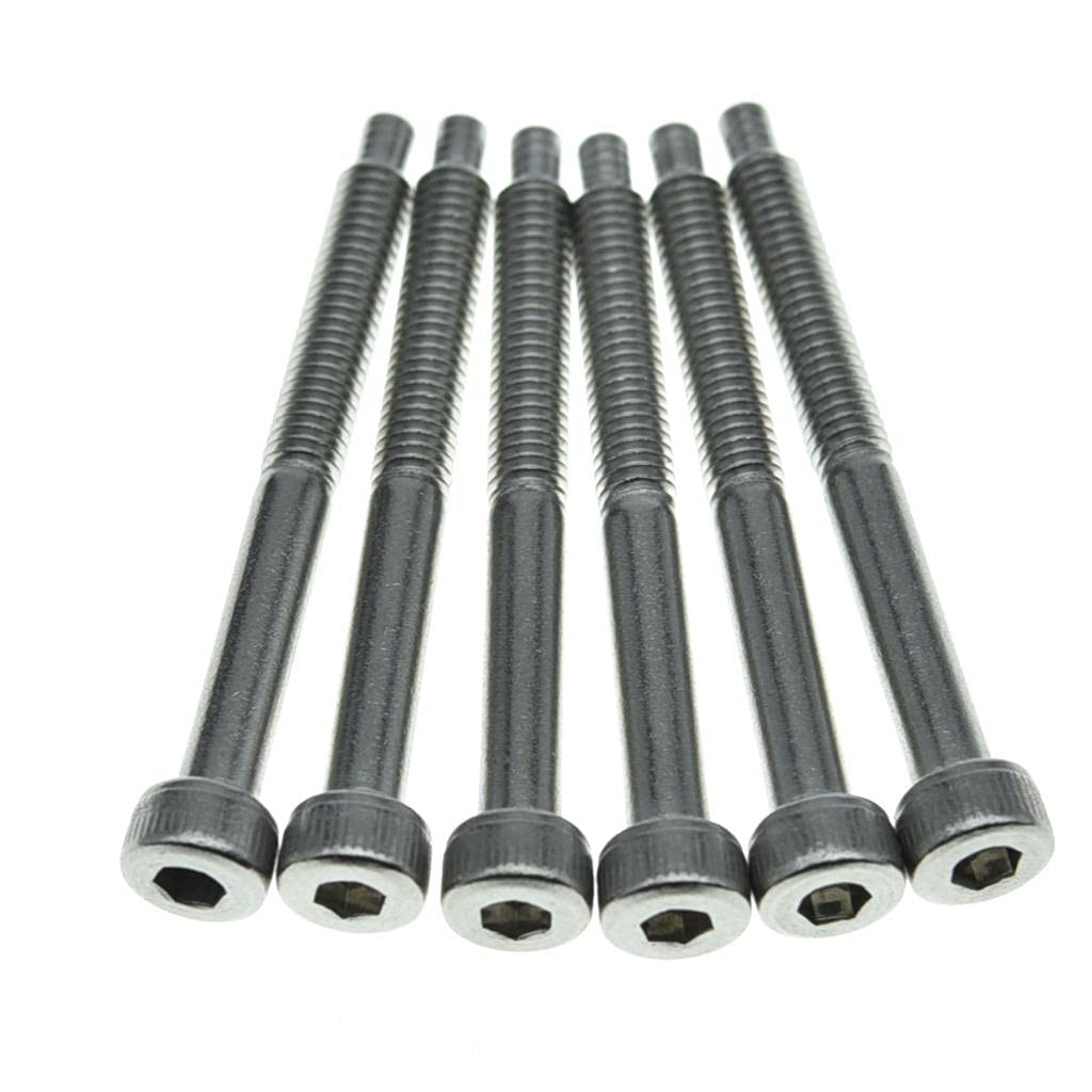 Dopro 30-Pack Stainless Steel Guitar Tremolo Bridge String Lock Screws Fits FR