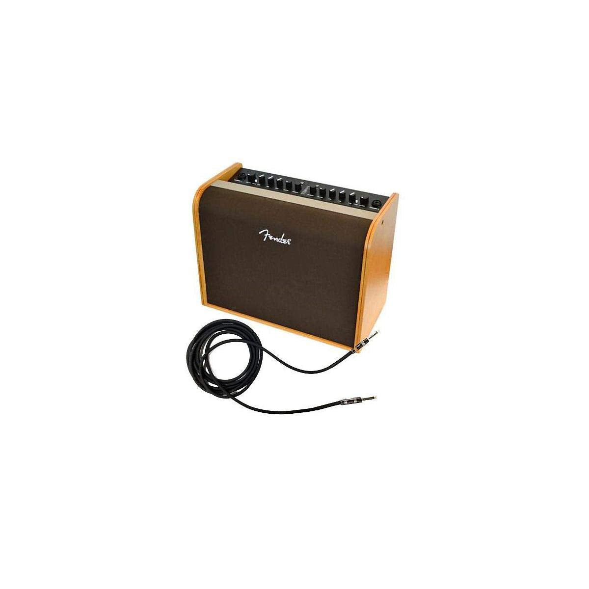 Fender Acoustic Guitar Amp, 100 Watts, with 2-Year Warranty Bluetooth Speaker, 8 Inch Full-range Speaker, 14Hx18.5Wx9.25D inches