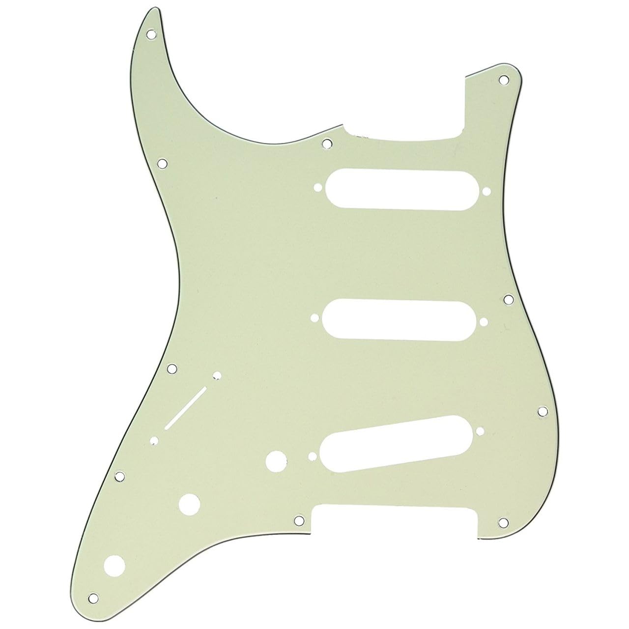 Fender Vintage-Style Pickguard, '68 Stratocaster Lh, 11-Hole - Mint Green 3-Ply