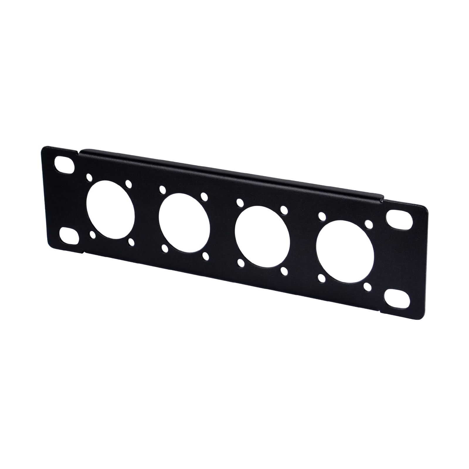 GeeekPi 7 inch 1U D-Series Rack Panel 4D XLR HDMI Audio Rack Mount Panel for DeskPi RackMate TT Server Cabinet (1)